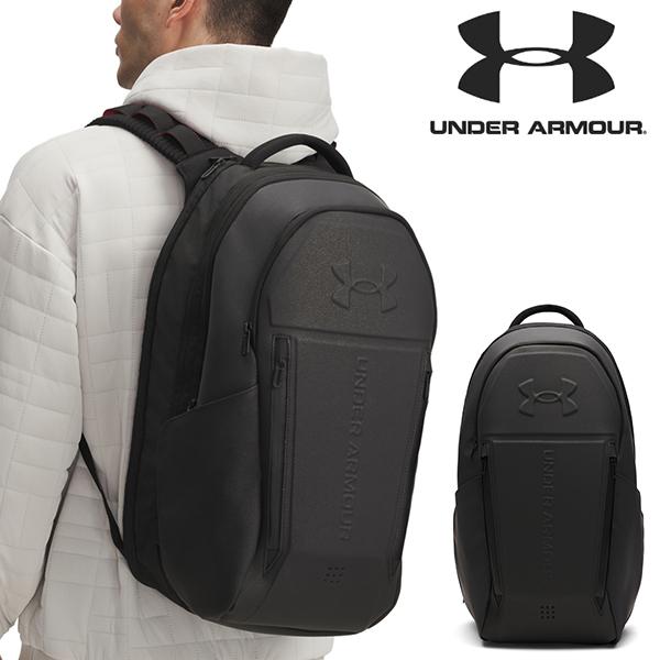 【t&r】アンダーアーマー UAノーウェイ バックパック 28-35L 黒 UNDER ARMOUR（アンダーアーマー） 重量感を軽減 撥水 リュックサック