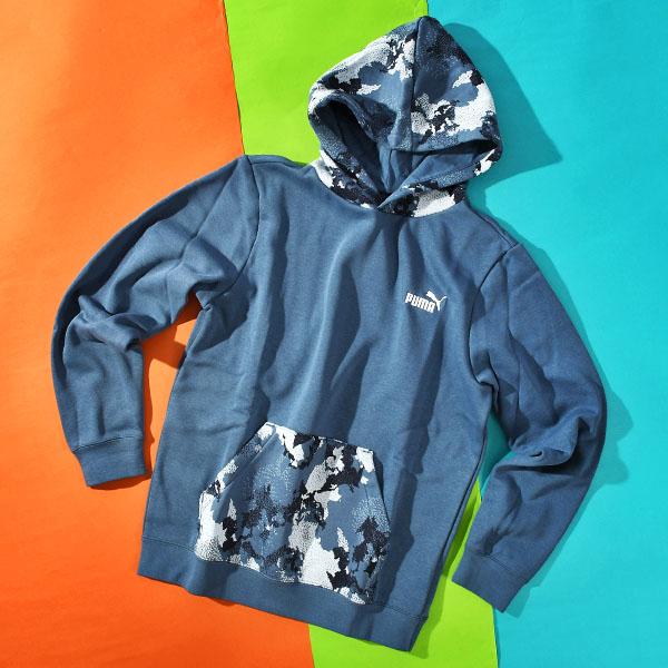 PUMA（プーマ） 30%off キッズ スウェット パーカー PUMA ESS CAMO