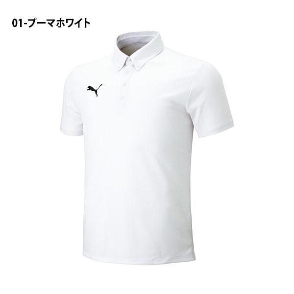 プーマ 半袖 ポロシャツ PUMA メンズ SS ポロシャツ ワンポイント ロゴ スポーツウェア カジュアル 656336｜elephant｜02
