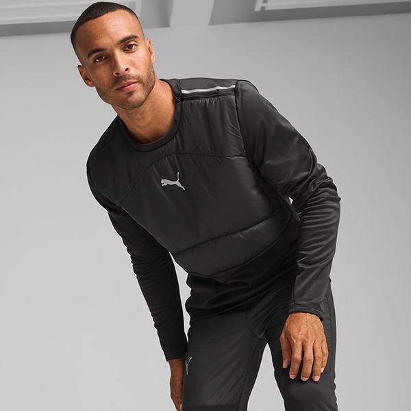 激安年末セール！新品未使用55%OFF！PUMA ジップアップジャケット 黒 PUMA（プーマ） 30%off ラスト1点 XLサイズ メンズ ジャケット PUMA