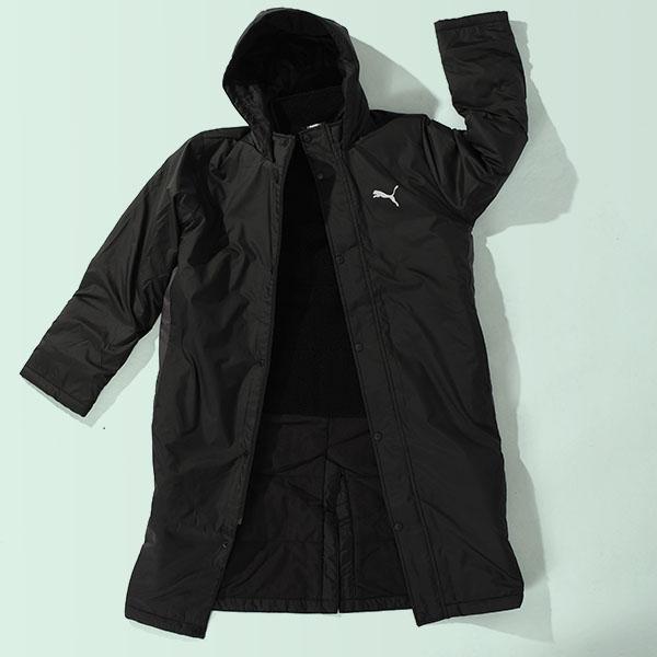プーマ キッズ 裏ボア ベンチコート PUMA ACTIVE SPORTS ベンチ コート  