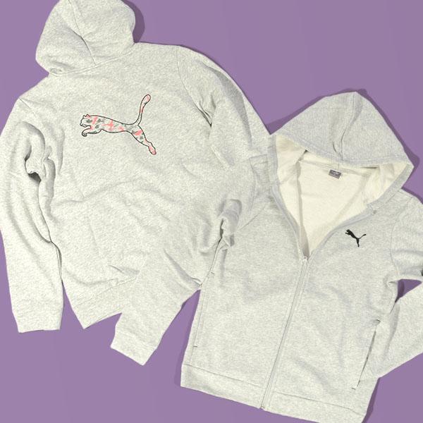 未使用　PUMA パーカー　トレーニングウェア　パーカー　グレー　ジャージ 楽天市場】プーマ ジャージ（カラーグレー）（パーカー