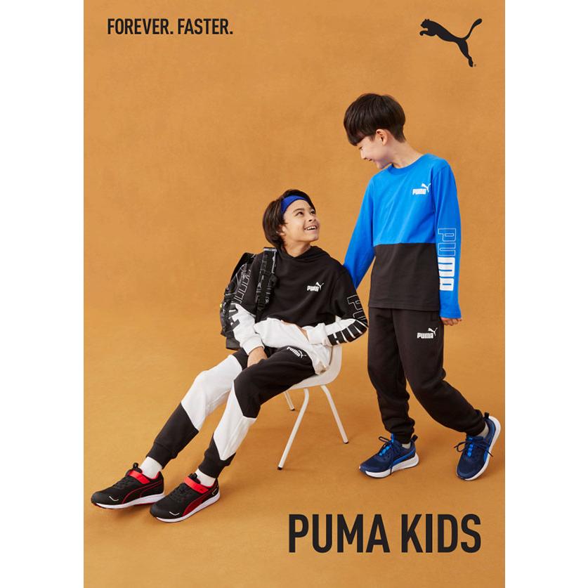PUMA（プーマ） 30%off キッズ スウェット パーカー PUMA POWER カラー