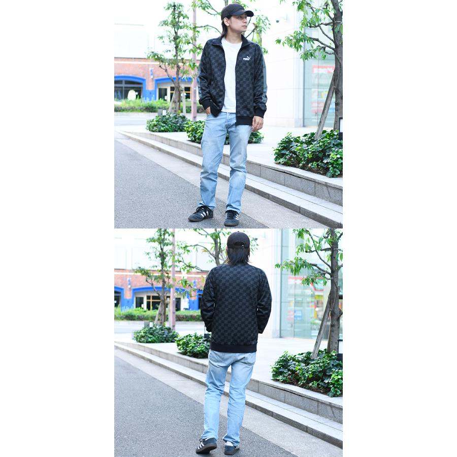 限定店舗品 26%off モノグラムジャケット プーマ メンズ レディース ジャージ PUMA CORE HERITAGE モノグラム トラック ジャケット トラックトップ 680697 | PUMA | 14