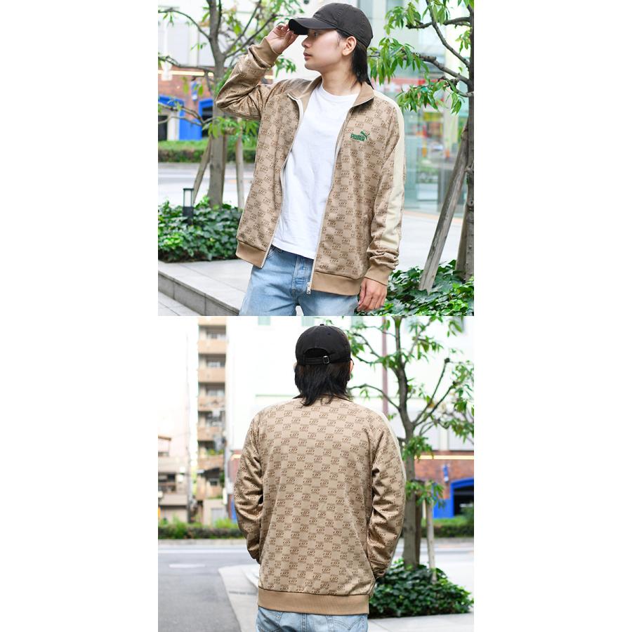 限定店舗品 26%off モノグラムジャケット プーマ メンズ レディース ジャージ PUMA CORE HERITAGE モノグラム トラック ジャケット トラックトップ 680697 | PUMA | 17