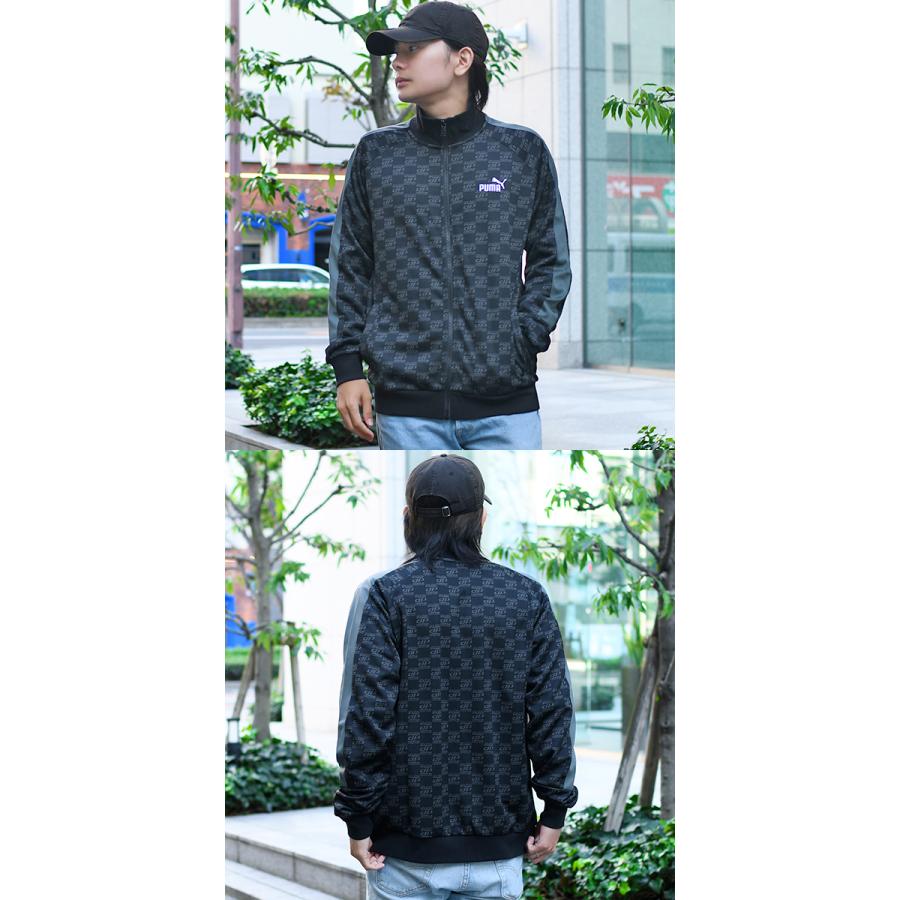 限定店舗品 26%off モノグラムジャケット プーマ メンズ レディース ジャージ PUMA CORE HERITAGE モノグラム トラック ジャケット トラックトップ 680697 | PUMA | 18