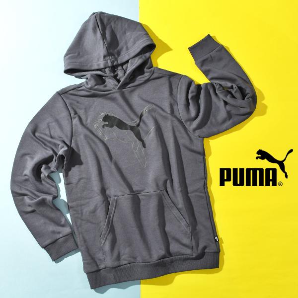 PUMA（プーマ） 32%off キッズ スウェット パーカー PUMA ESS+ LOGO