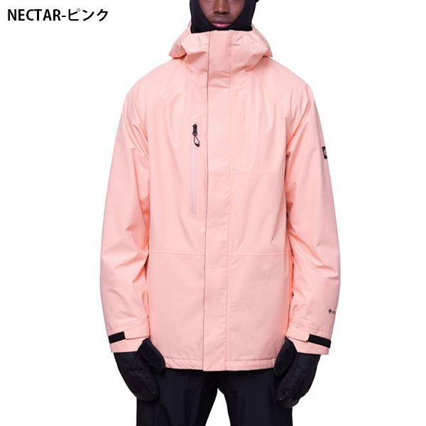 ピンク ストレッチジャケット ジッパー付き 686（シックスエイトシックス） 半額以上 60%off スノーボードウェア