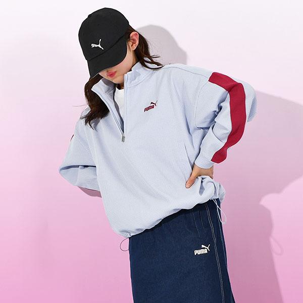 PUMA（プーマ） 現品のみ XLサイズ レディース ワッフル素材 ジャージ