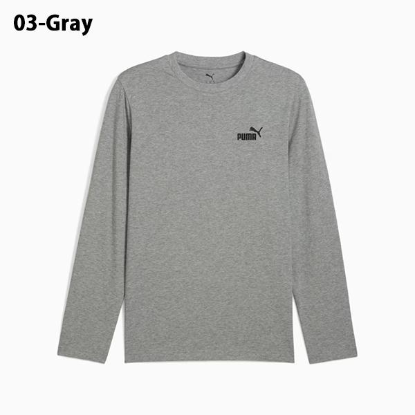 PUMA（プーマ） メンズ 長袖 Tシャツ PUMA ESS NO.1 ロゴ LS Tシャツ