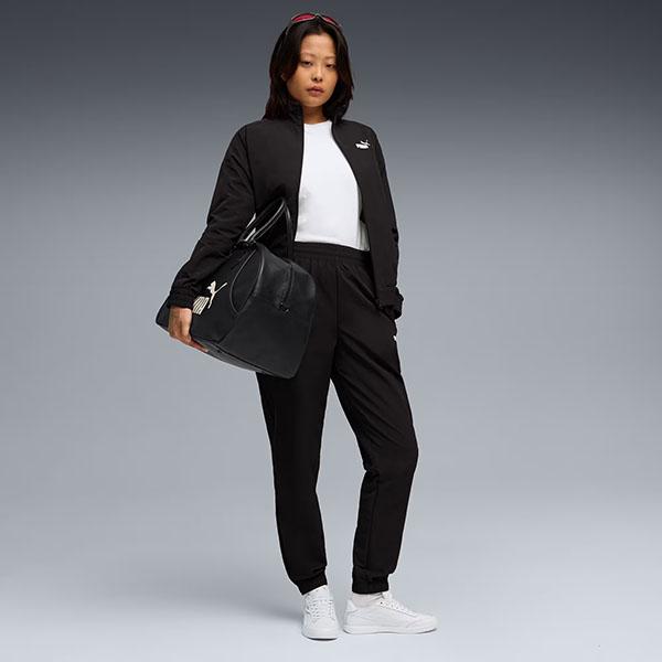 【美品】PUMA ナイロン ジャージ ウインドブレーカー 上下セット L PUMA プーマ レディース ウインドブレーカー 上下セット