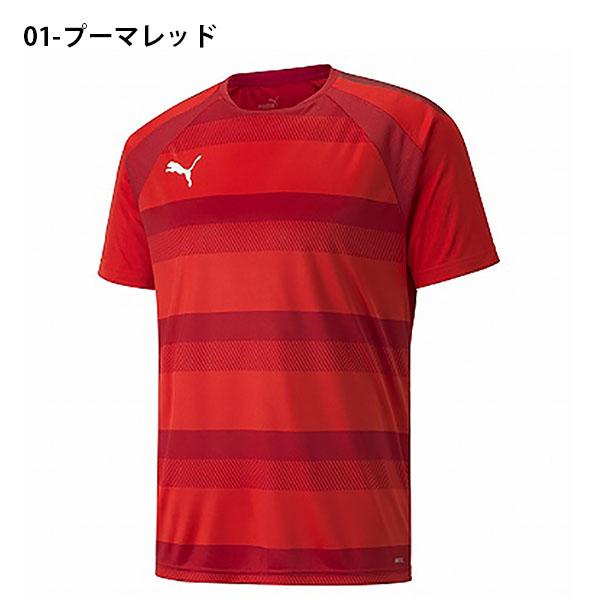 ゆうパケット対応可能！プーマ メンズ 半袖 Tシャツ PUMA TEAMVISION フープ ゲームシャツ サッカー トレーニングウェア 20%off 705154｜elephant｜02