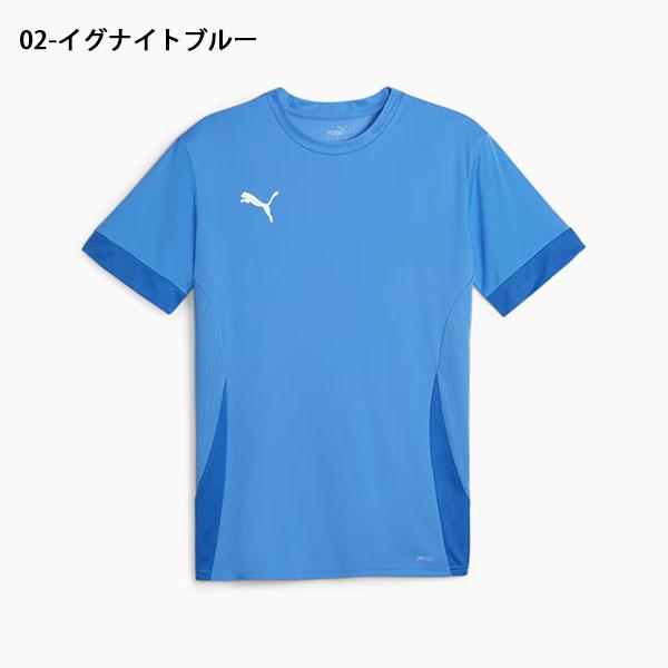 ゆうパケット対応可能！プーマ メンズ 半袖 Tシャツ PUMA teamGOAL ゲームシャツ ワンポイントロゴ サッカー トレーニングウェア 2024春夏新作 706362｜elephant｜03