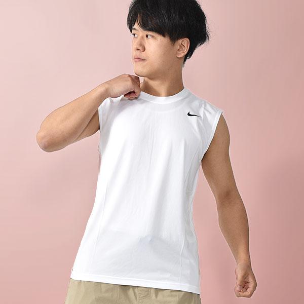 タンクトップ ナイキ Nike メンズ ドライフィット レジェンド S L Tシャツ ノースリーブ 安い 激安 プチプラ 高品質 スポーツウェア ホワイト 7186 白 シャツ