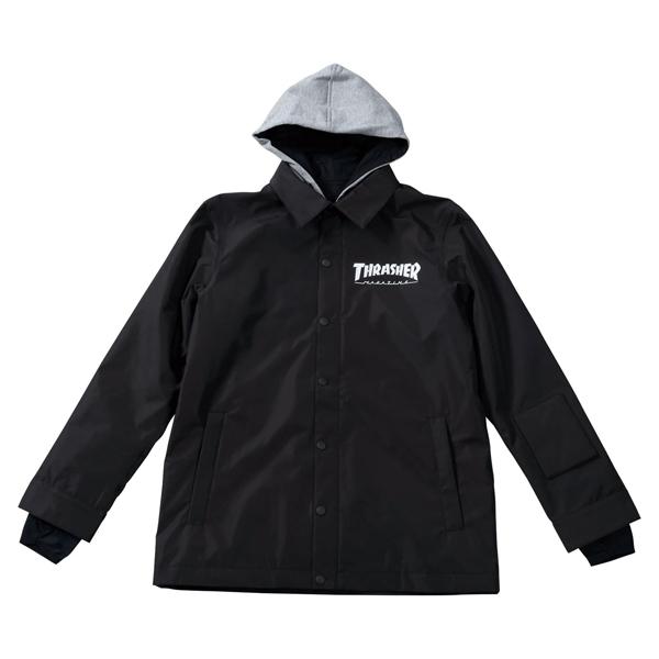 40%off スノーボードウェア コーチジャケット AA HARDWEAR ダブルエー ハードウェア ブラック SELBY JACKET レディース ガール ジャケットの画像
