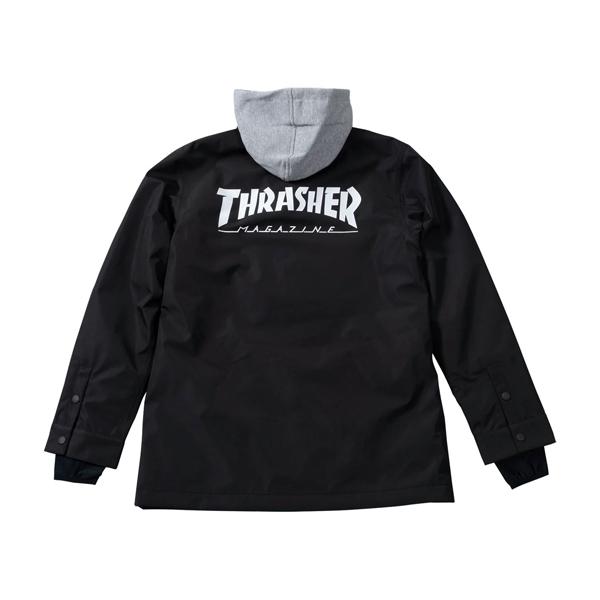 40%off スノーボードウェア コーチジャケット AA HARDWEAR ダブルエー ハードウェア ブラック SELBY JACKET レディース ガール ジャケットの画像