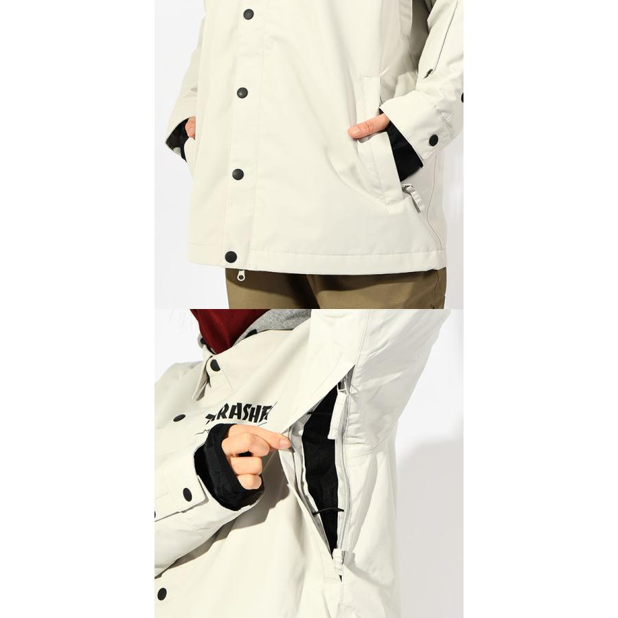 40%off スノーボードウェア コーチジャケット AA HARDWEAR ダブルエー ハードウェア ブラック SELBY JACKET レディース ガール ジャケットの画像