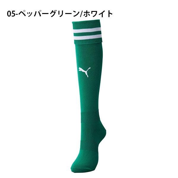 PUMA（プーマ） キッズ サッカーソックス ライン入り ジュニア