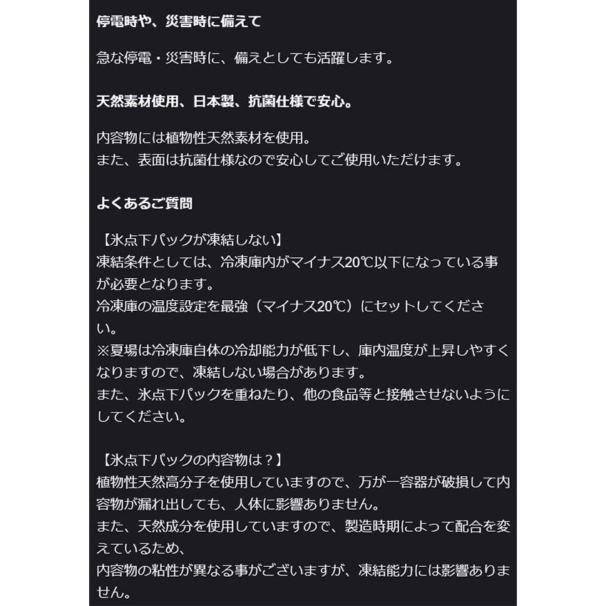 ロゴス LOGOS 倍速凍結・氷点下パックL 1個 保冷材 強力 長時間 保冷剤 アウトドア キャンプ バーベキュー 釣り 保冷グッズ 81660641｜elephant｜08