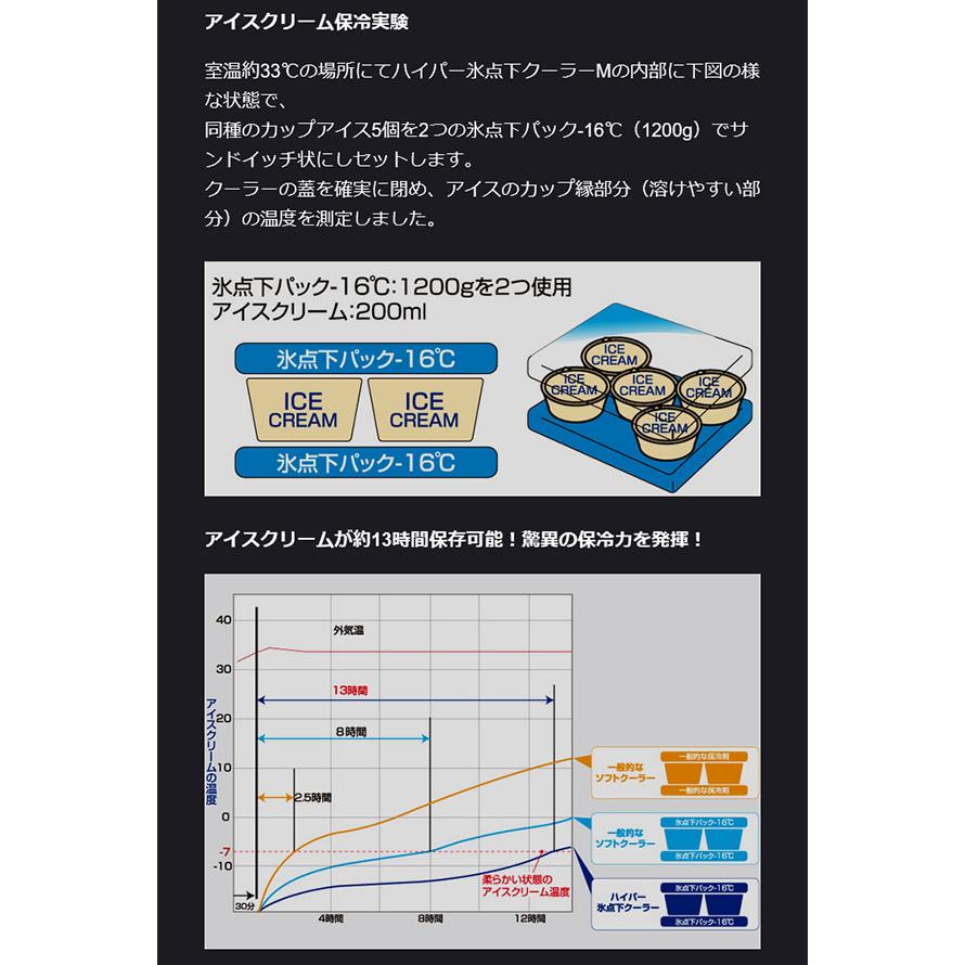 +P5％還元中 驚異の保冷力！ ロゴス LOGOS ハイパー氷点下クーラーM 12L 大容量 クーラーボックス アウトドア レジャー 81670070｜elephant｜09