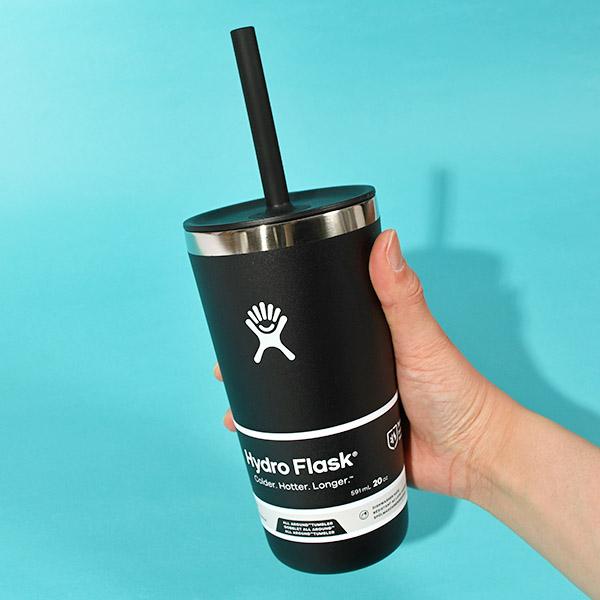 日本未発売　海外限定　ハイドロフラスク　ストロー　水筒　タンブラー　709ml HYDRO FLASK（ハイドロフラスク） 日本正規品 オールアラウンド