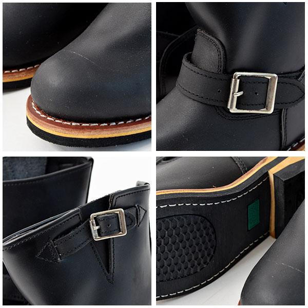 エンジニア ブーツ メンズ レディース ENGNEER BOOTS 9809 ショート