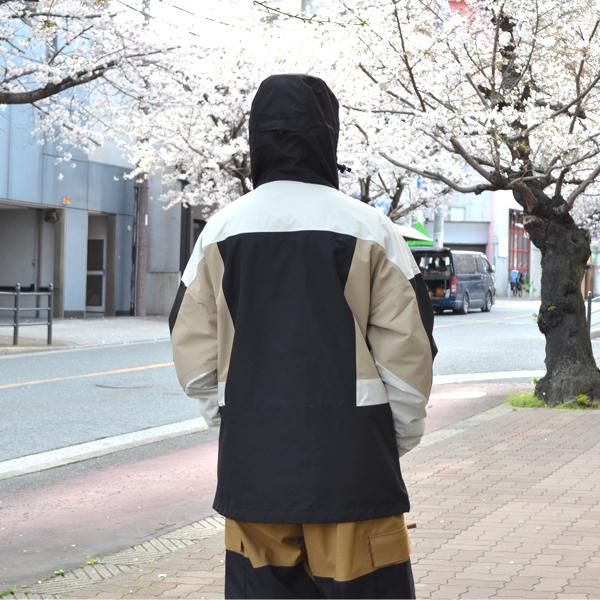 美品✨️Ｌ　AA HARDWEAR　スノーボード　ウェア　メンズ　茶✕白✕紺 AA（ダブルエー） 45%off ラスト1点 Lサイズ スノーボードウェア AA