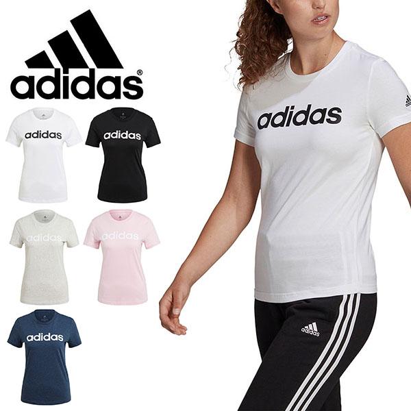 入園入学祝い ゆうパケット対応可能 30 Off アディダス 半袖 Tシャツ Adidas レディース W Ess Lin ビッグロゴ トレーニング ウェア 269 Babylonrooftop Com Au