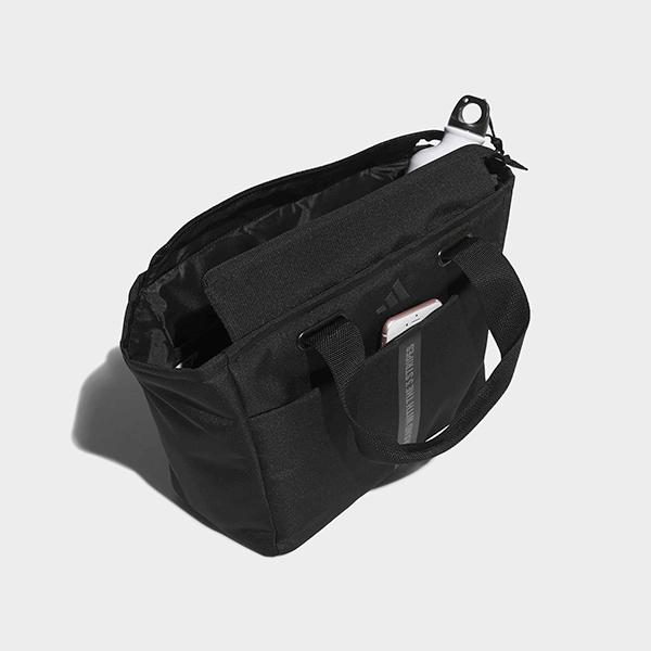 adidasアディダス　キャディバッグ　オールブラック　ロゴ　9型　カートバッグ adidas（アディダス） ゴルフ 9.1L カートバッグ adidas GOLF ワー