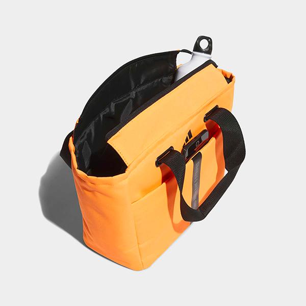 adidas ゴルフバッグ 黒/オレンジ/白 adidas（アディダス） ゴルフ 9.1L カートバッグ adidas GOLF ワー