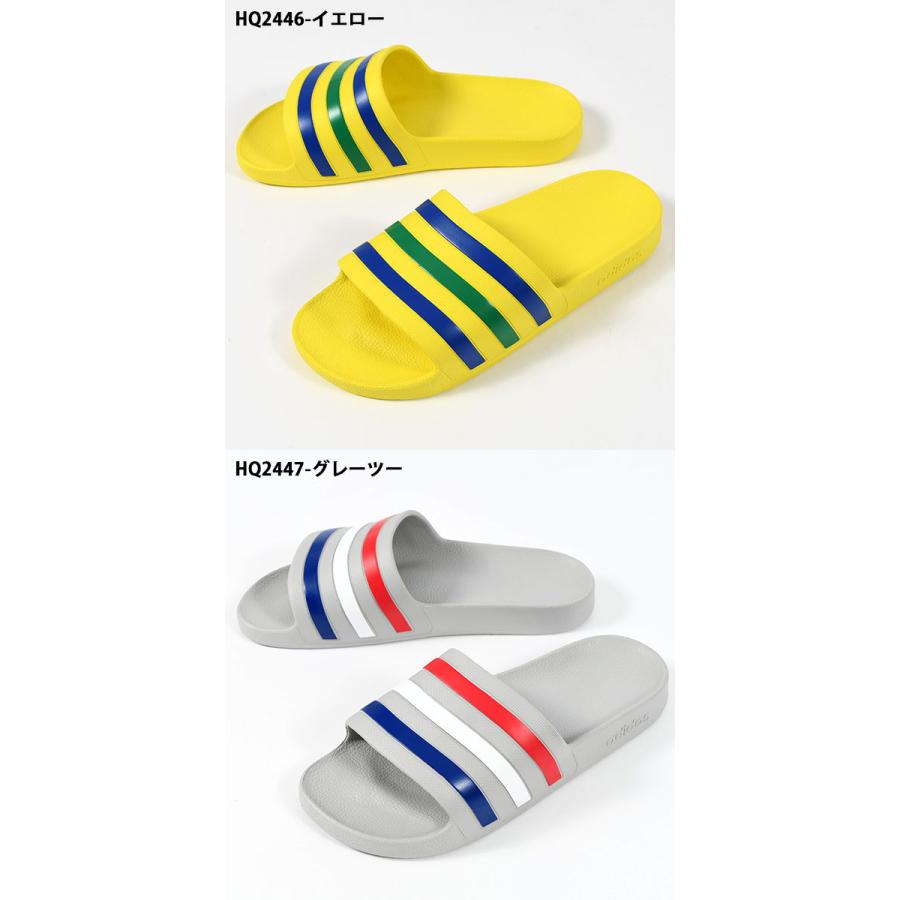 adidas（アディダス） 2026春夏新色 国旗カラー サンダル メンズ