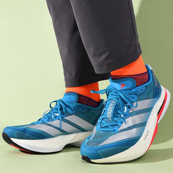 adidas（アディダス） 2026春夏新作 メンズ 厚底 ランニングシューズ