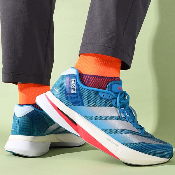 adidas（アディダス） 2026春夏新作 メンズ 厚底 ランニングシューズ