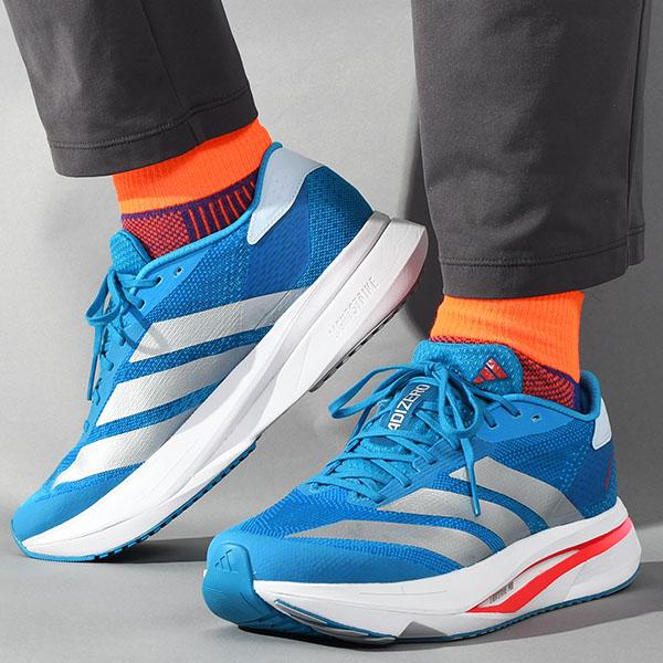 adidas（アディダス） 2026春夏新色 メンズ 厚底 ランニングシューズ