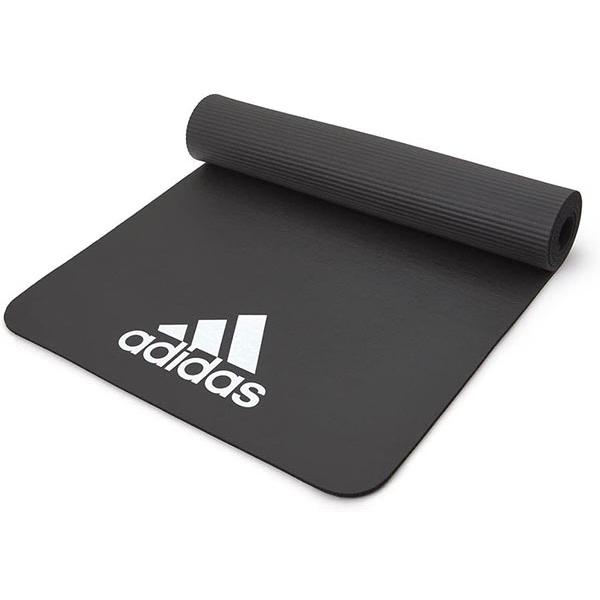 アディダス adidas フィットネスマット 7mm グレー ヨガマット ストレッチ トレーニング ヨガ ピラティス 宅トレ ADMT-11014GR｜elephant｜02