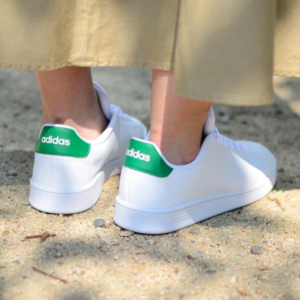 22 新作 スニーカー アディダス Adidas レディース Advancourt K アドバンコート ローカット シューズ 靴 ホワイト ブラック 22夏新色 Aynaelda Com