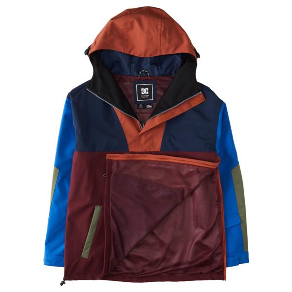 DC Shoes スノーボードウェア リバーシブル アノラックジャケット 美品 DC SHOES（ディーシーシューズ） 45%off スノーウェア ディーシー DC
