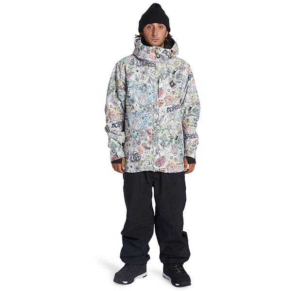 スノーウェア ディーシー DC SHOE メンズ BASIS PRINT JACKET 