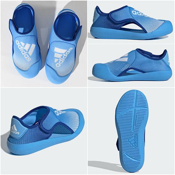 adidas（アディダス） 30%off つま先保護 水陸両用 キッズ サンダル