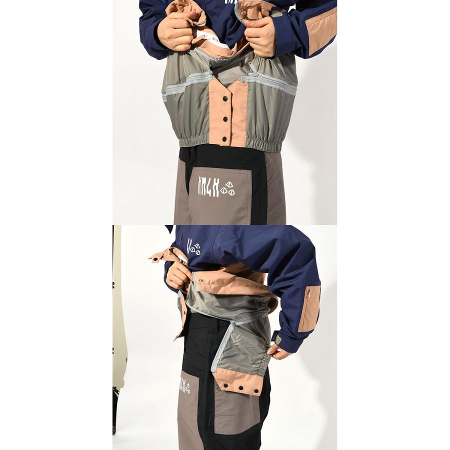 スノーボードウェア KM4K カモシカ ANOTHER SKY YAKKE 6 メンズ