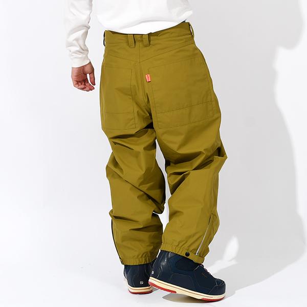 KM4K ウェア　グレー　上下　上Mサイズ　下Sサイズ スノーボードウェア KM4K カモシカ ANOTHER SKY PANTS メンズ