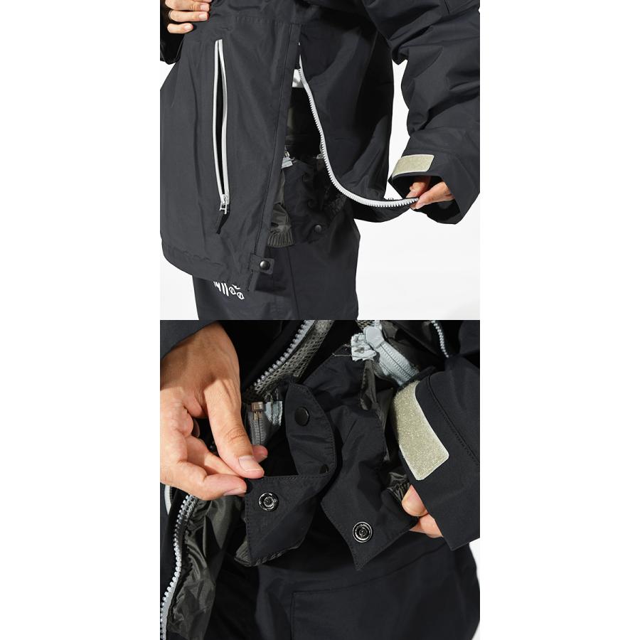 スノーボードウェア KM4K カモシカ ANOTHER SKY YAKKE 7 メンズ