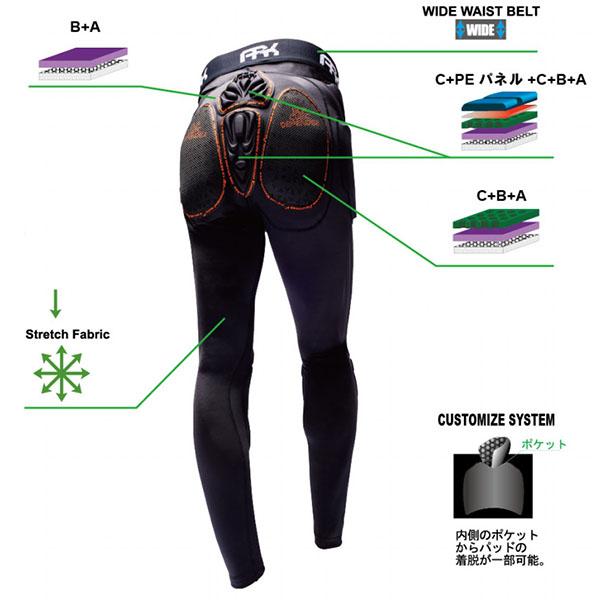 Ark A.R.K ロング ヒップ プロテクター エーアールケー ARK MSL HIP