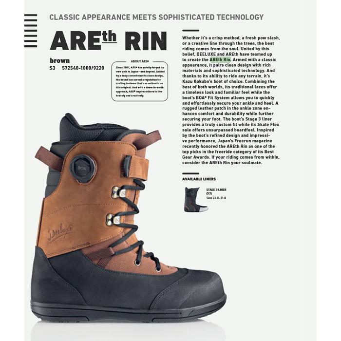スノーボード DEELUXE ARETH RIN 26.5 Deeluxe AREth Rin Snowboard Boots 2026 | evo