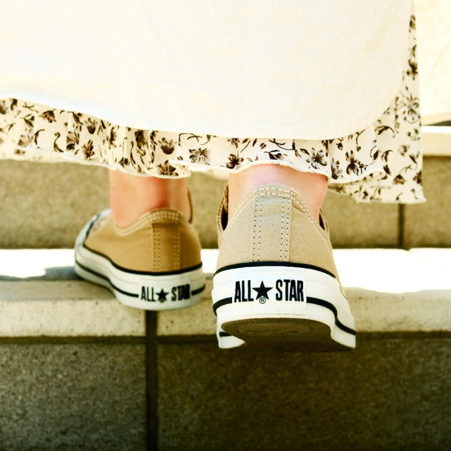 期間限定 半額 50%OFF コンバース ベージュ スニーカー ブランド公式商品認証店 CONVERSE ALL STAR オールスター レディース ローカット ハイカット 靴 | CONVERSE | 19