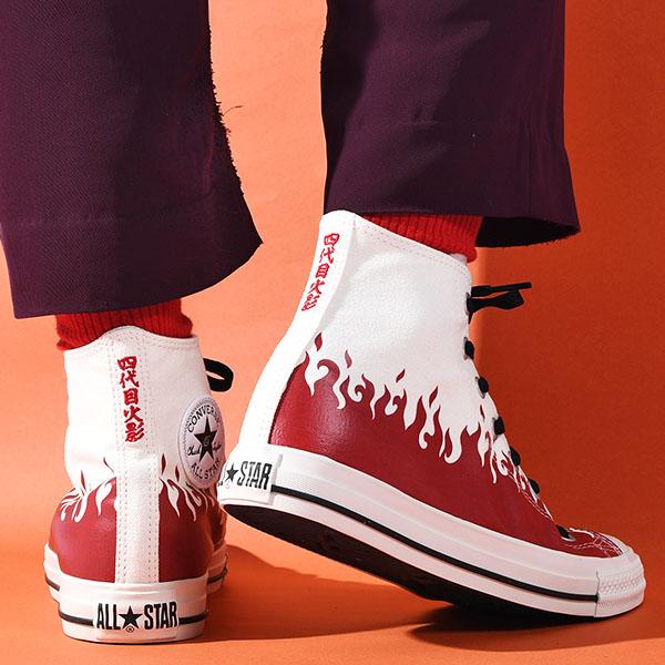 CONVERSE（コンバース） 2026春新作 NARUTO ナルト 疾風伝 コラボ