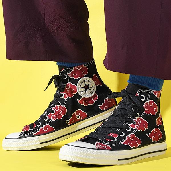 CONVERSE（コンバース） 2026春新作 NARUTO ナルト 疾風伝 コラボ