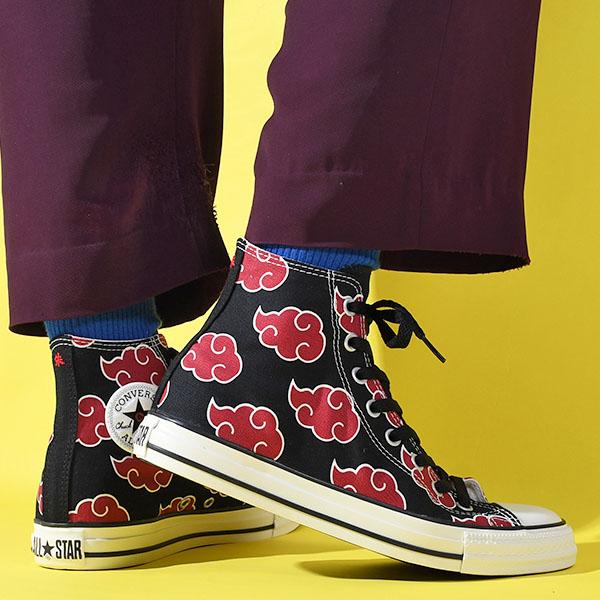 CONVERSE（コンバース） 2026春新作 NARUTO ナルト 疾風伝 コラボ