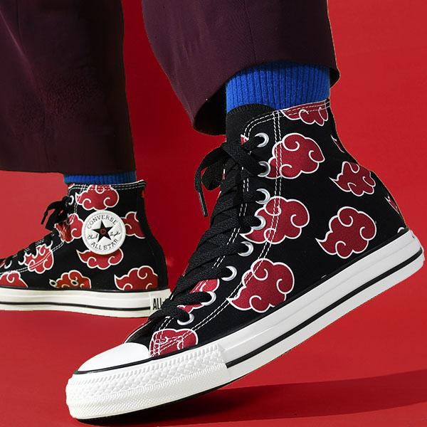 CONVERSE NARUTOコラボスニーカー CONVERSE（コンバース） 2026春新作 NARUTO ナルト 疾風伝 コラボ