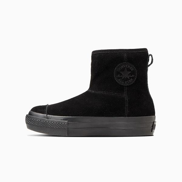 23.5cm 35％OFF コンバース 厚底 ブーツ レディース CONVERSE スエード 